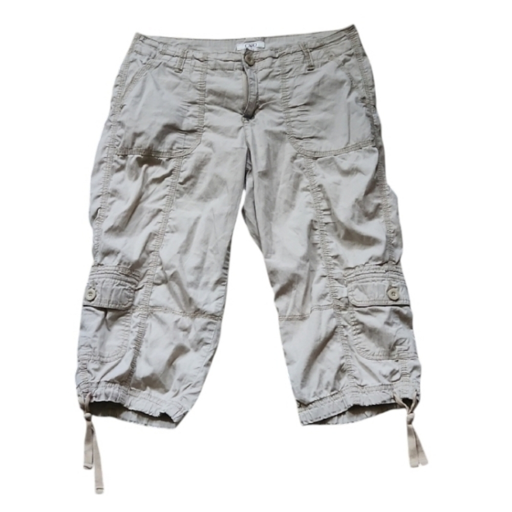 Cato Beige Cargo Capris